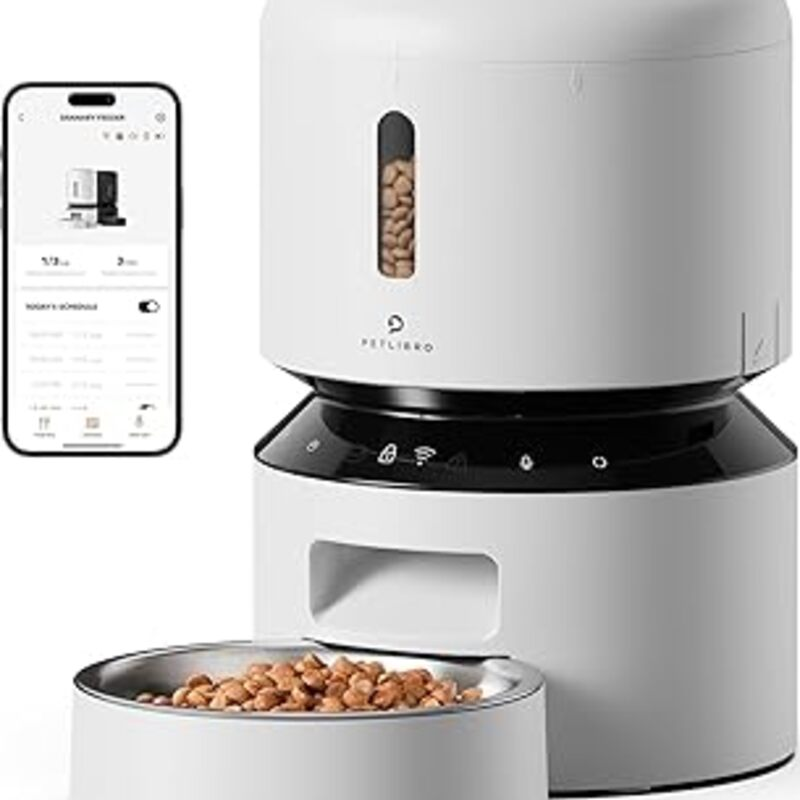 PETLIBRO Automatic Cat Feeder, 5G WiFi Automatic Pet