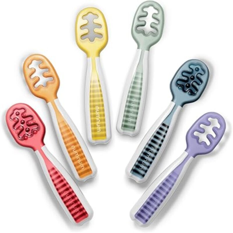 NumNum Baby Spoons Set, Baby Essentials Pre-Spoon GOOtensils