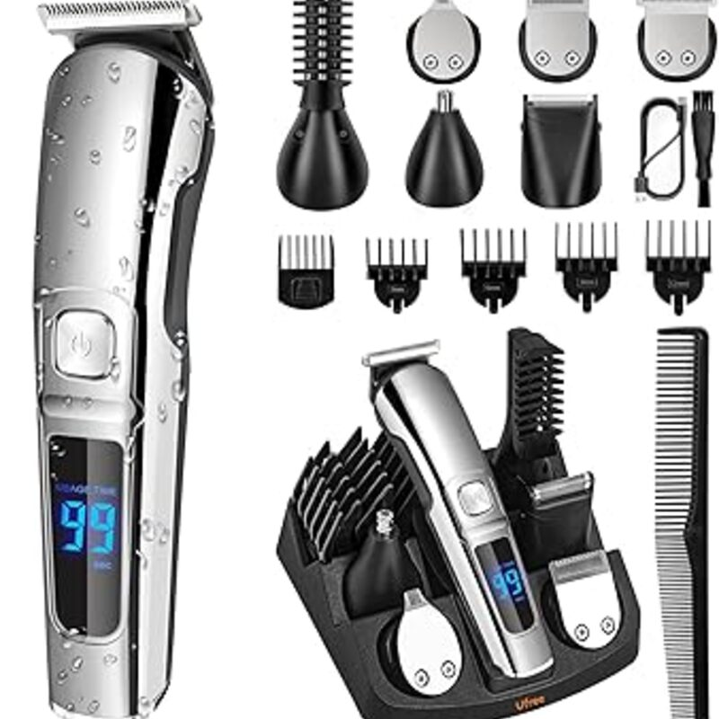 Ufree Beard Trimmer for Men, Waterproof Electric Razor