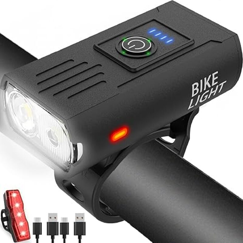 Victoper Bike Light, High Lumens Super Bright Bicycle