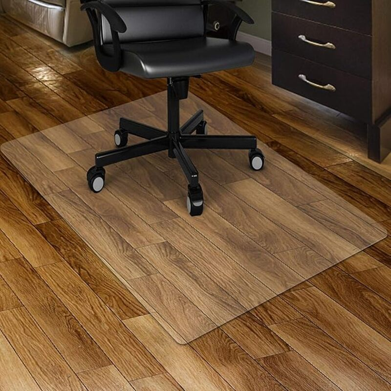 Kuyal Clear Chair mat for Hard Floors 36 x 48 inches