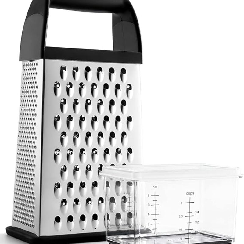 Urbanstrive Cheese Grater With Container Box Grater