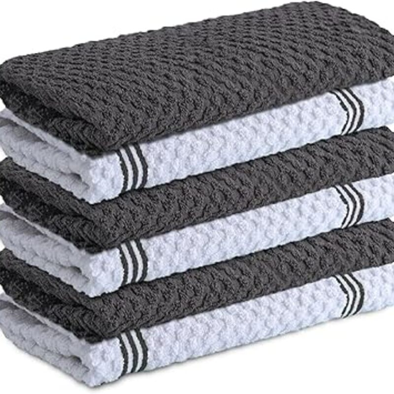 Infinitee Xclusives 100% Cotton Kitchen Towels - 15x25