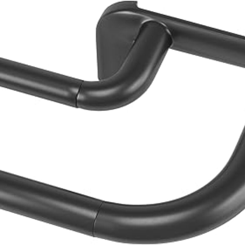 Umbra Twilight Double Curtain Rod Set – Wrap Around Design