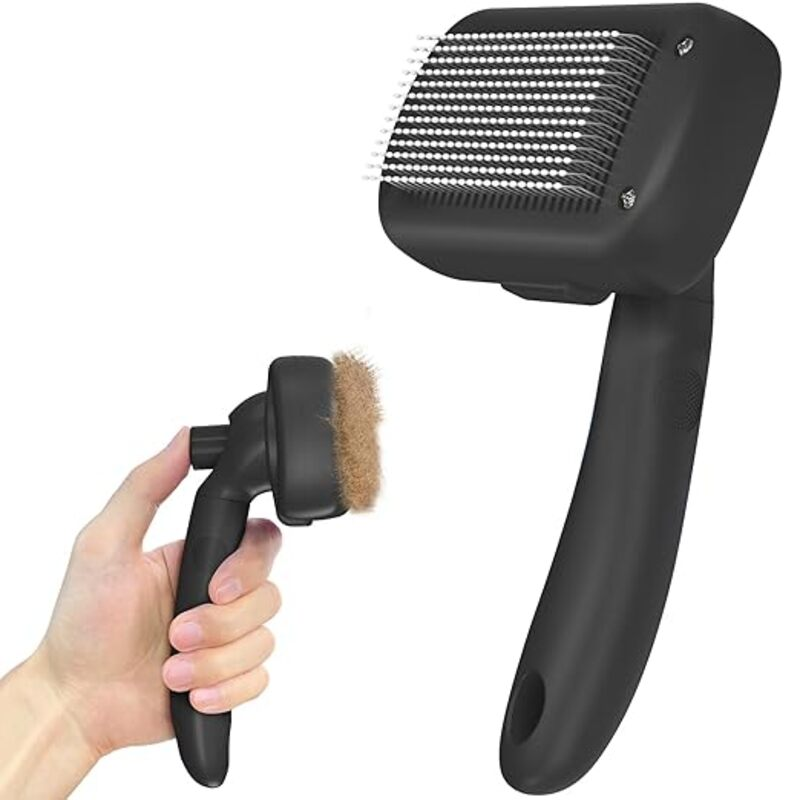 Self Cleaning Shedding Brush - Skin Friendly Grooming Tool