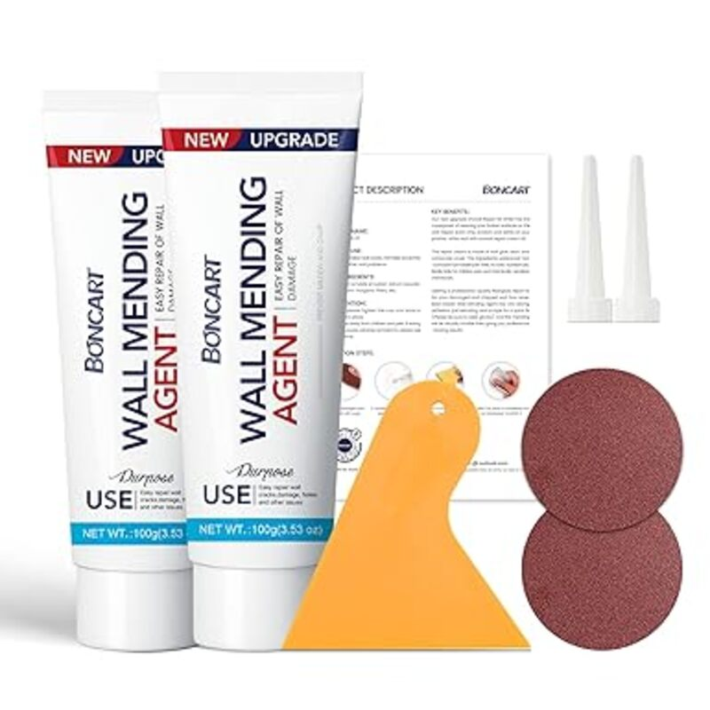 Drywall Repair Kit,2 Pack Wall Mending Agent,Wall Spackle