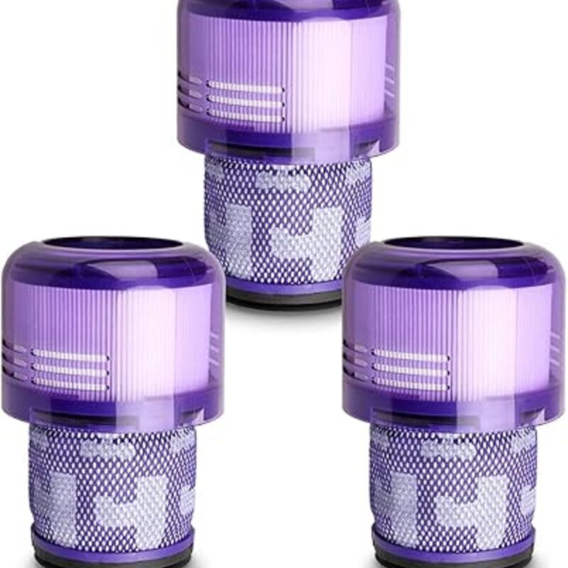 Lemige 3 Pack Vacuum Filters Replacement Parts Compatible