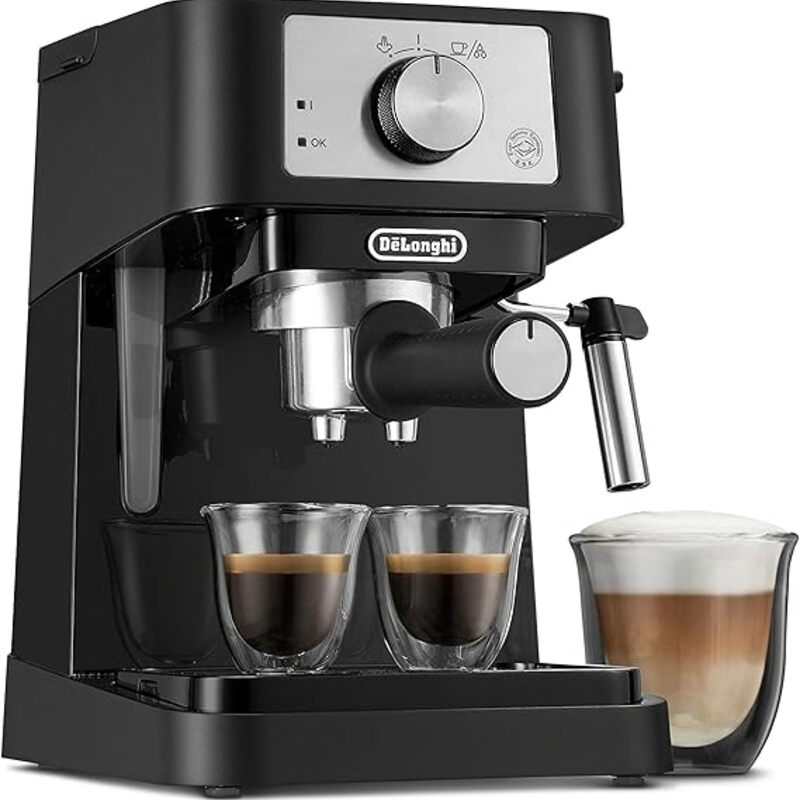 De'Longhi Stilosa Manual Espresso Machine, Compact Coffee