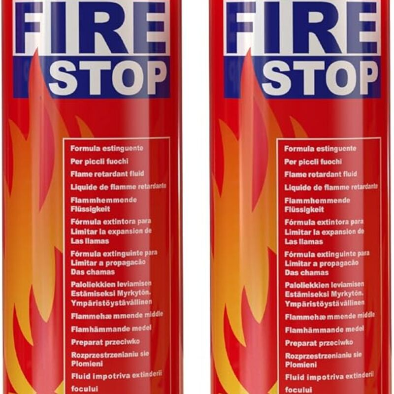 Fire Extinguisher 2-Pack with Mounting Bracket for Home,