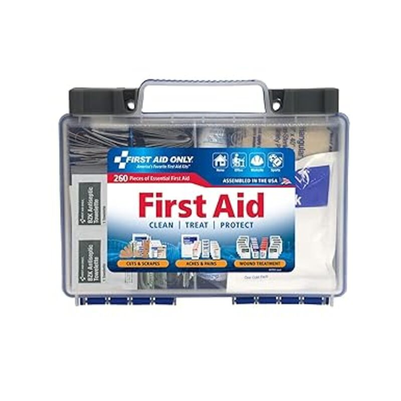 First Aid Only 91248 OSHA-Compliant First Aid Kit,