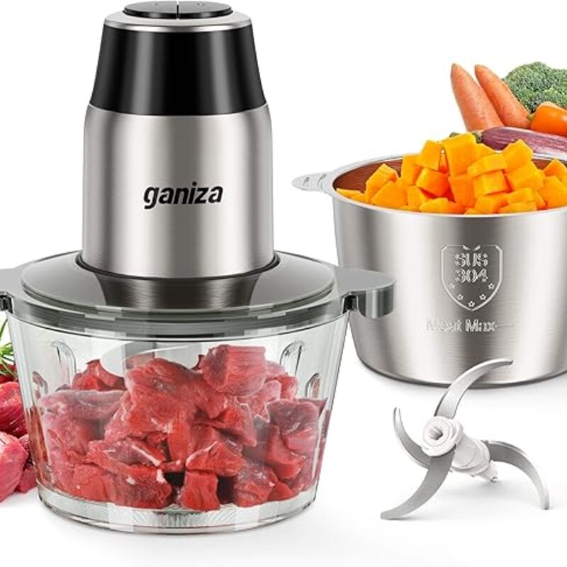 GANIZA Food Processors, Electric Food Chopper with Meat