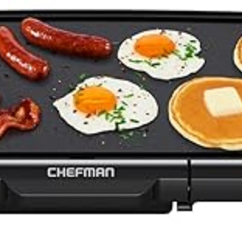 Chefman XL Electric Griddle with Removable Temperature