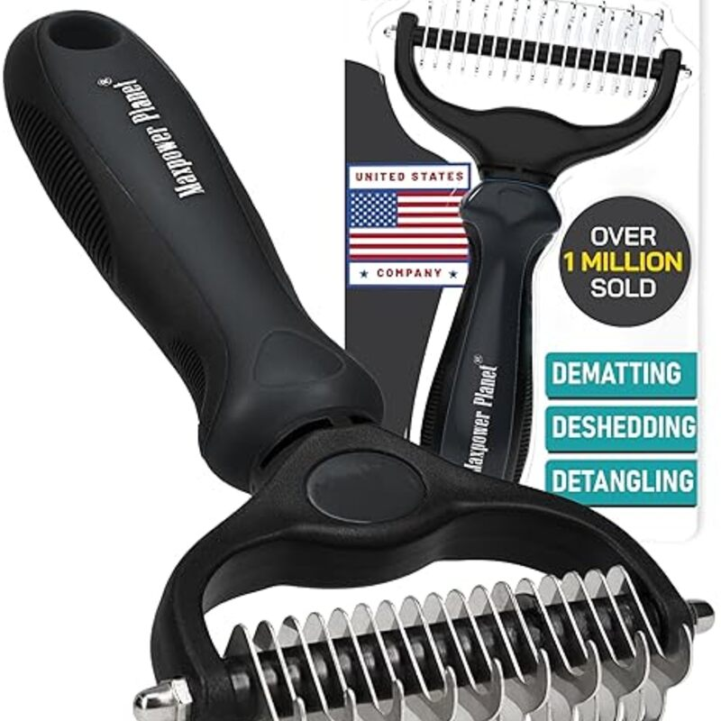Maxpower Planet Hair Brush - Double Sided Shedding,