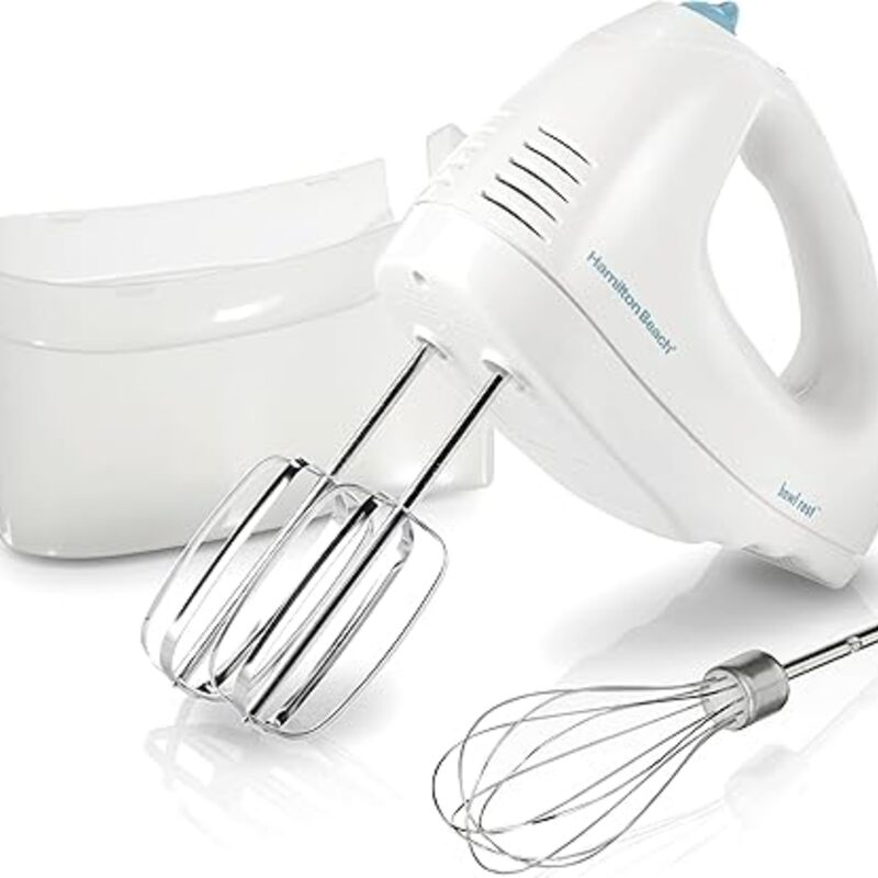 Hamilton Beach 6-Speed Electric Hand Mixer with Whisk,