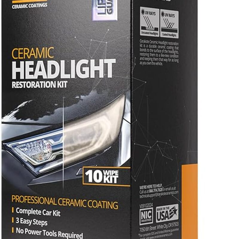 CERAKOTE® Ceramic Headlight Restoration Kit – Guaranteed
