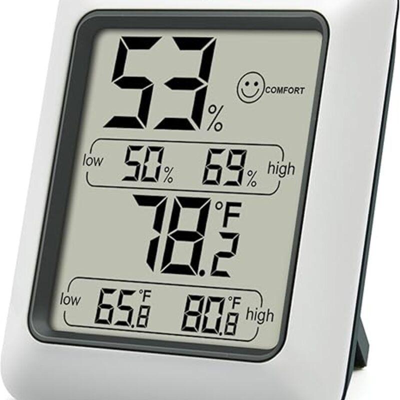 TempPro TP50 Digital Hygrometer Indoor Thermometer Room
