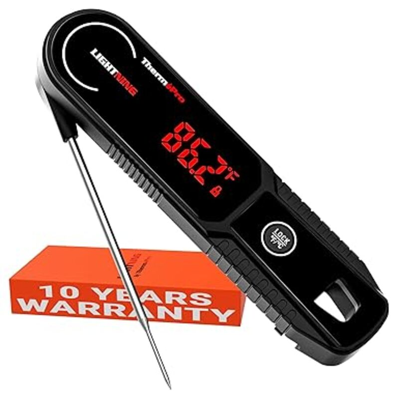 ThermoPro Lightning 0.5 Sec Instant Read Meat Thermometer,