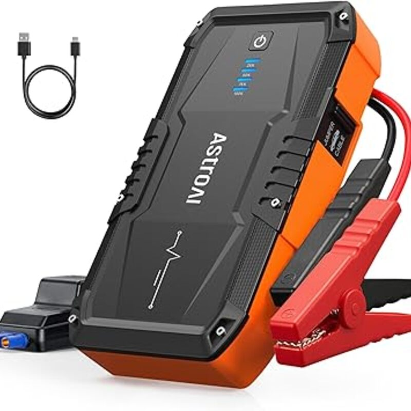 AstroAI S8 Car Battery Jump Starter, Car Jumper Starter