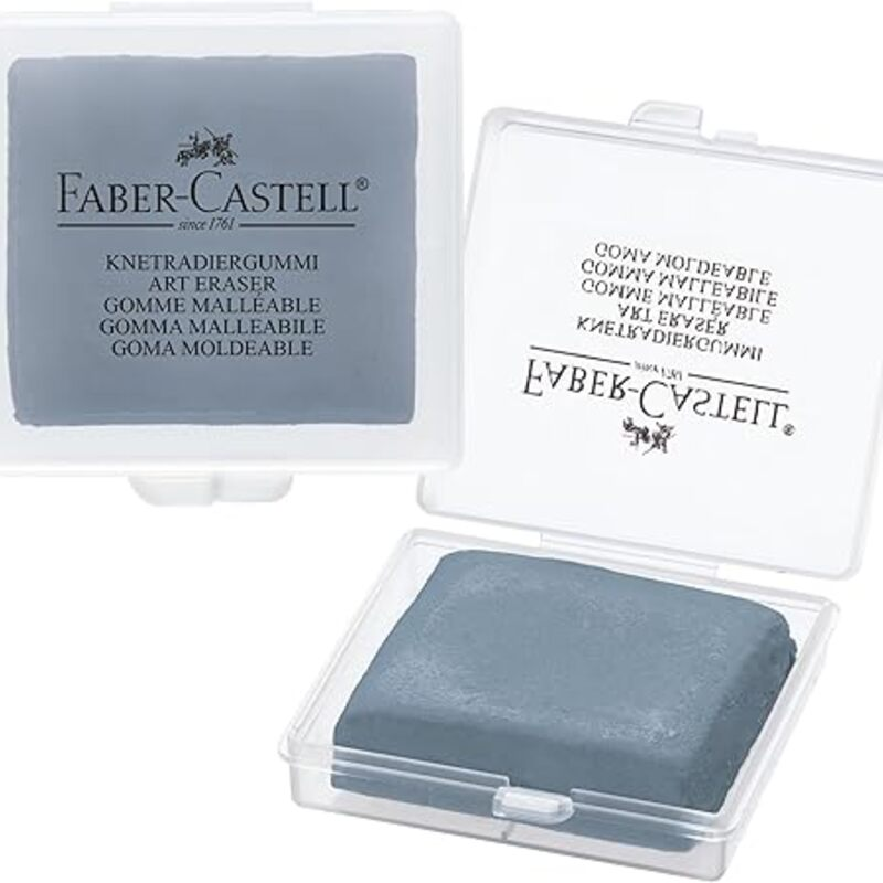 Faber-Castell Kneadable Eraser for Artists in Storage Case -