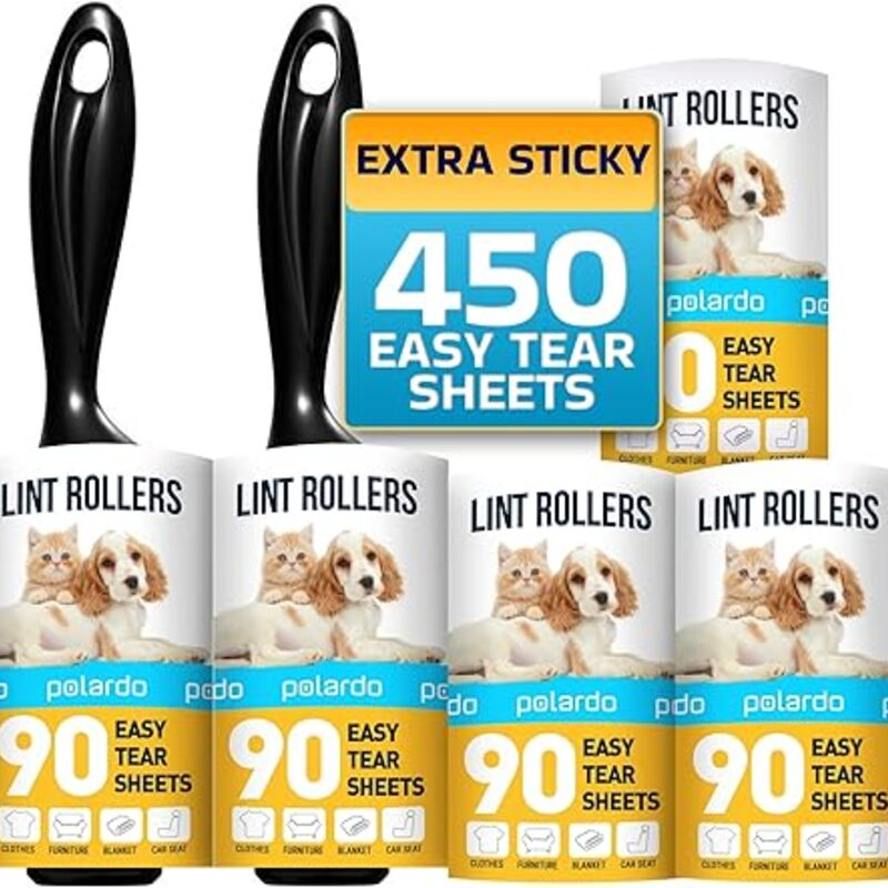 Lint Rollers for Pet Hair, Sticky, Remover for Couch,