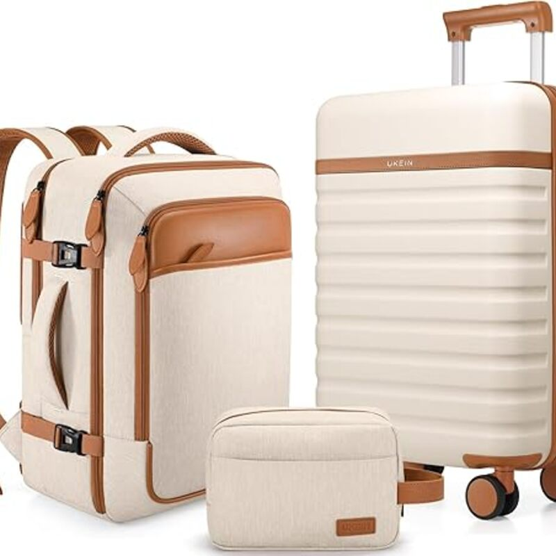UKEIN Luggage Sets 3 Piece, Carry On Luggage 20In