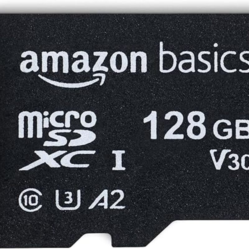 Amazon Basics Micro SDXC Memory Card with Full Size Adapter,