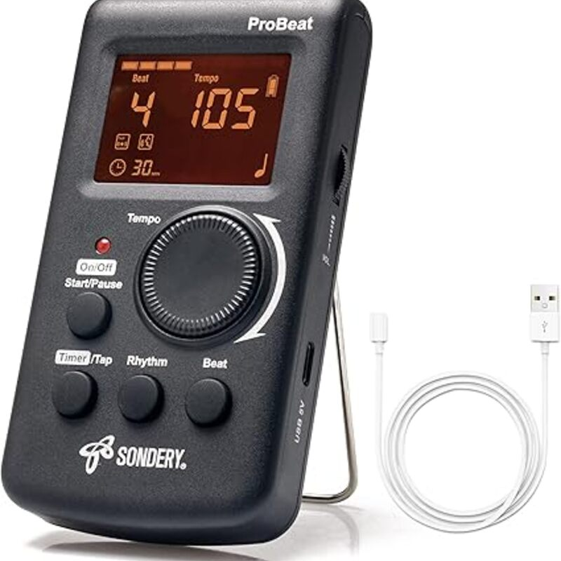 Sondery Digital Metronome Rechargeable English Vocal