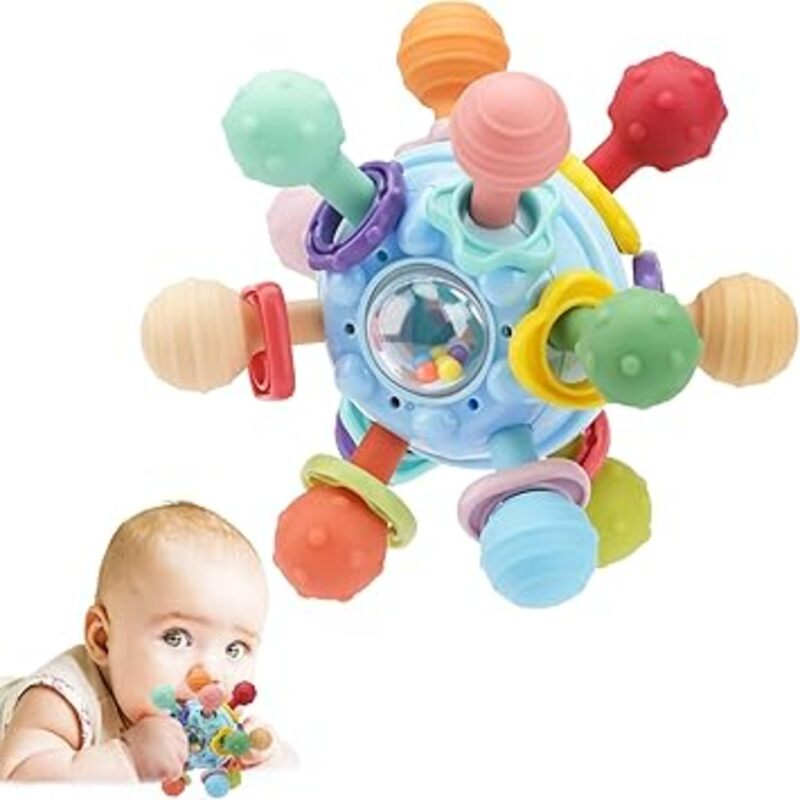 Baby Montessori Sensory Toys for 0-6 6-12 Months, Baby