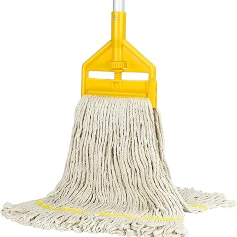 Commercial Mop Heavy Duty Industrial Cotton Mop with Long