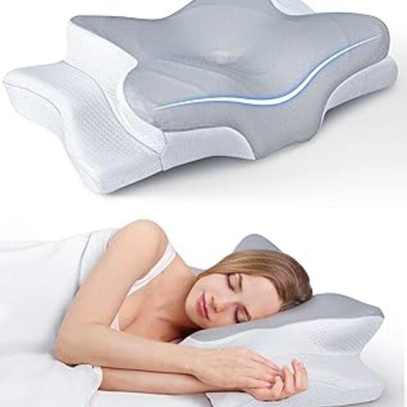 Ultra Pain Relief Cooling Pillow for Neck Support,