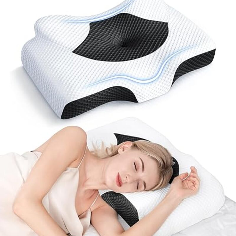 Osteo Cervical Pillow for Neck Pain Relief, Hollow Design