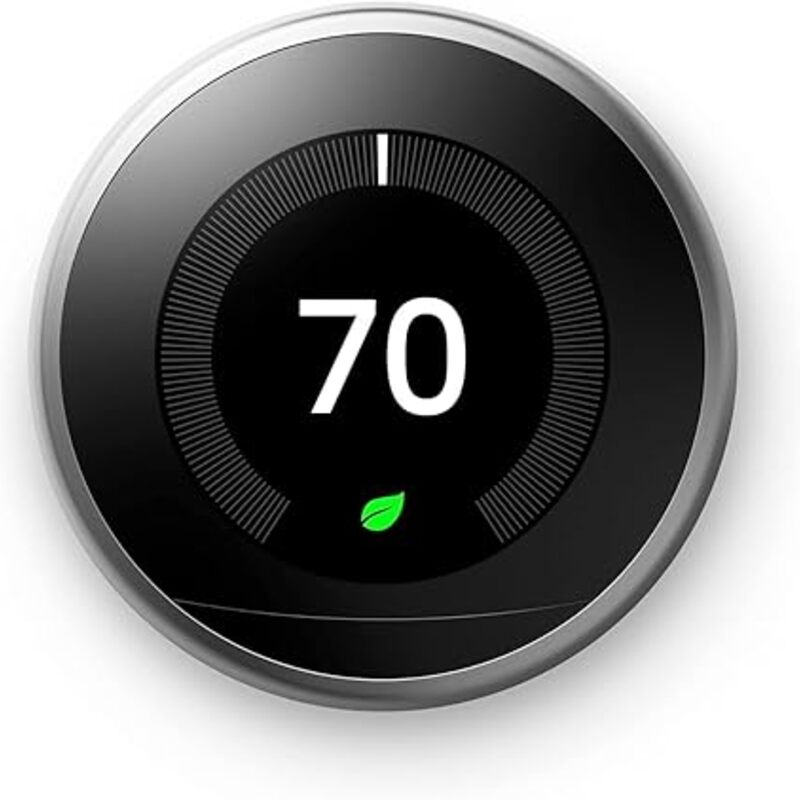 Google Nest Learning Thermostat - Programmable Smart