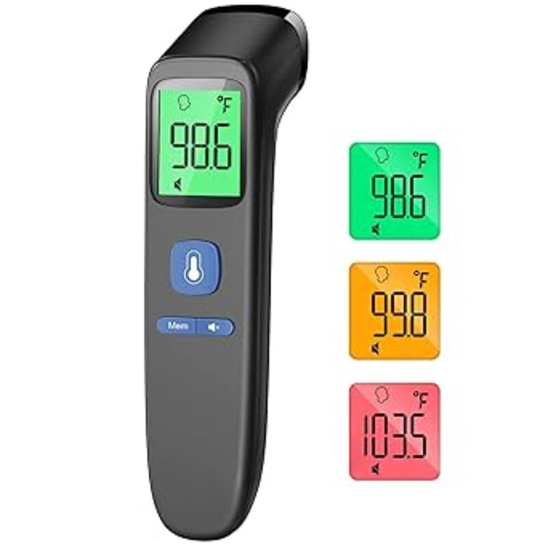 No-Touch Forehead Thermometer for Adults, Infrared Digital