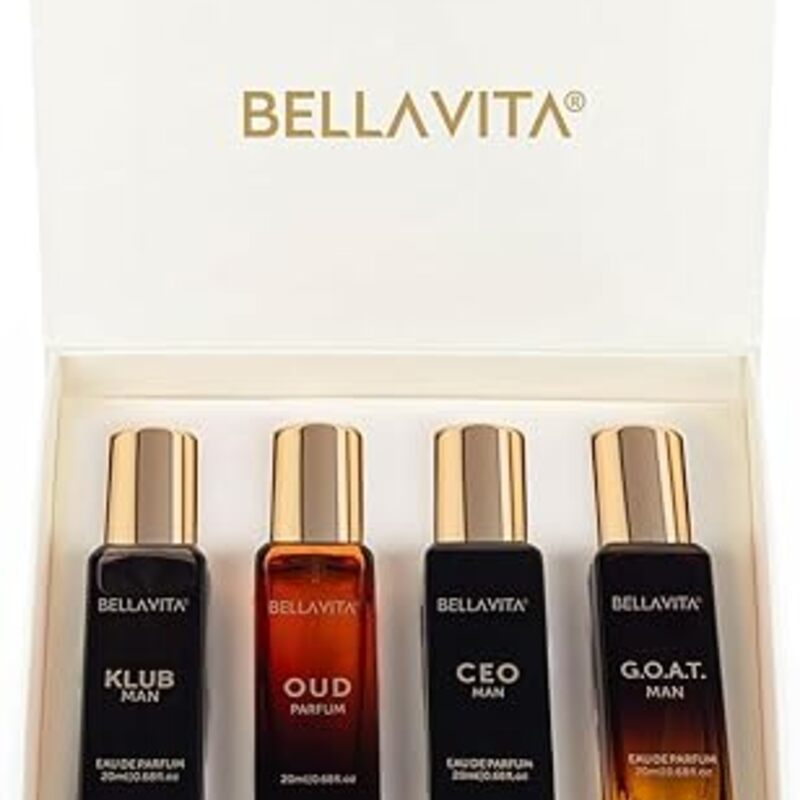 Bella Vita Luxury Long Lasting Perfume Gift Set for Man |