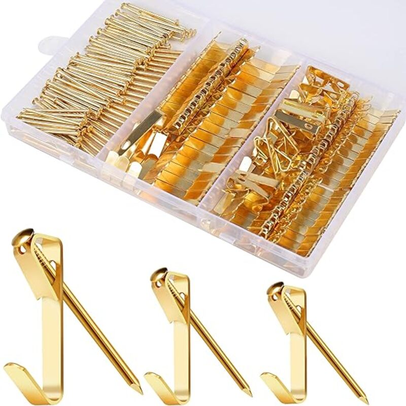 184 Pieces Picture Hanging Kit, 20lb, 30lb, and 50lb Picture
