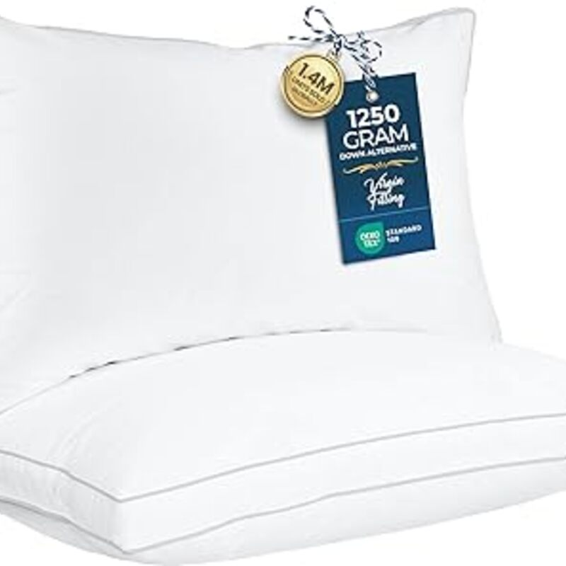 Utopia Bedding Bed Pillows for Sleeping King Size (White),
