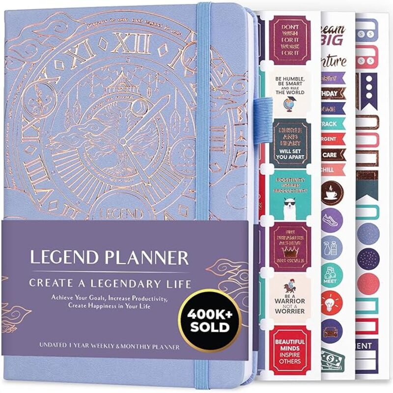 Legend Planner – Weekly & Monthly Life Planner to Hit Your