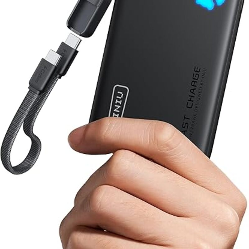 INIU Portable Charger, Ultra Slim 45W Fast Charging
