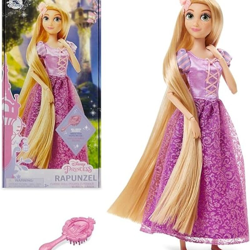 Disney Store Girl's Disney Princess Classic Doll (Rapunzel