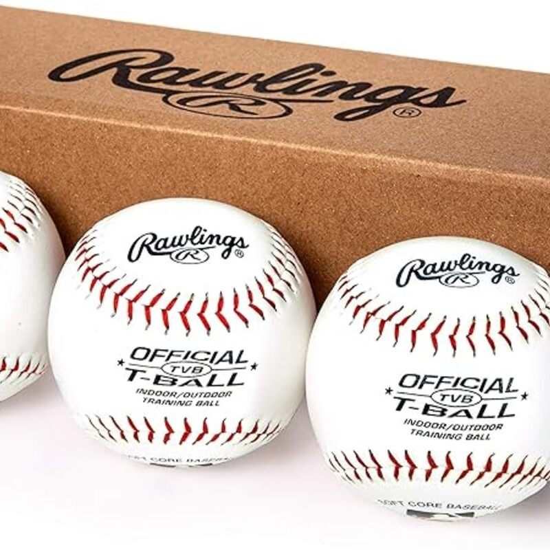 Rawlings | Official T-Balls | TVB | Youth/6u | 3 Count |