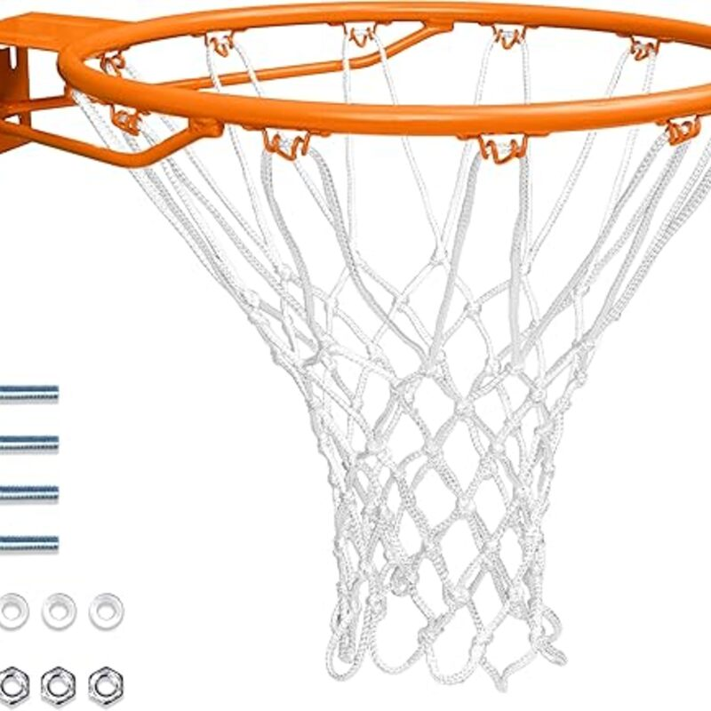 GoSports Regulation 18" Steel Basketball Rim - Choose