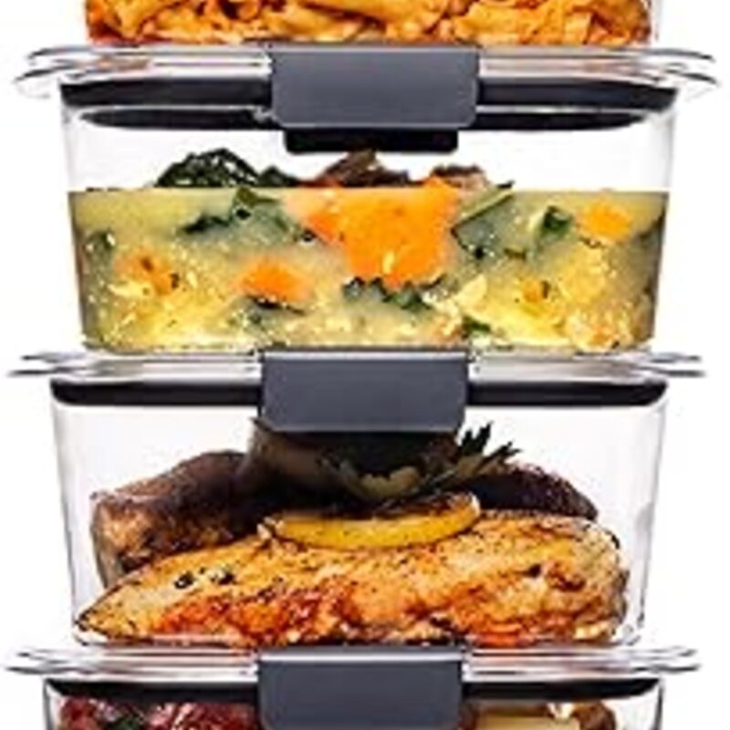 Rubbermaid Brilliance BPA Free Airtight Food Storage