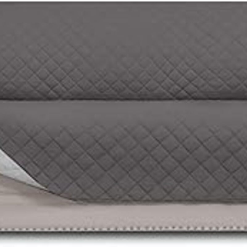 Easy-Going Reversible Couch Cover for 3 Cushion Couch Sofa