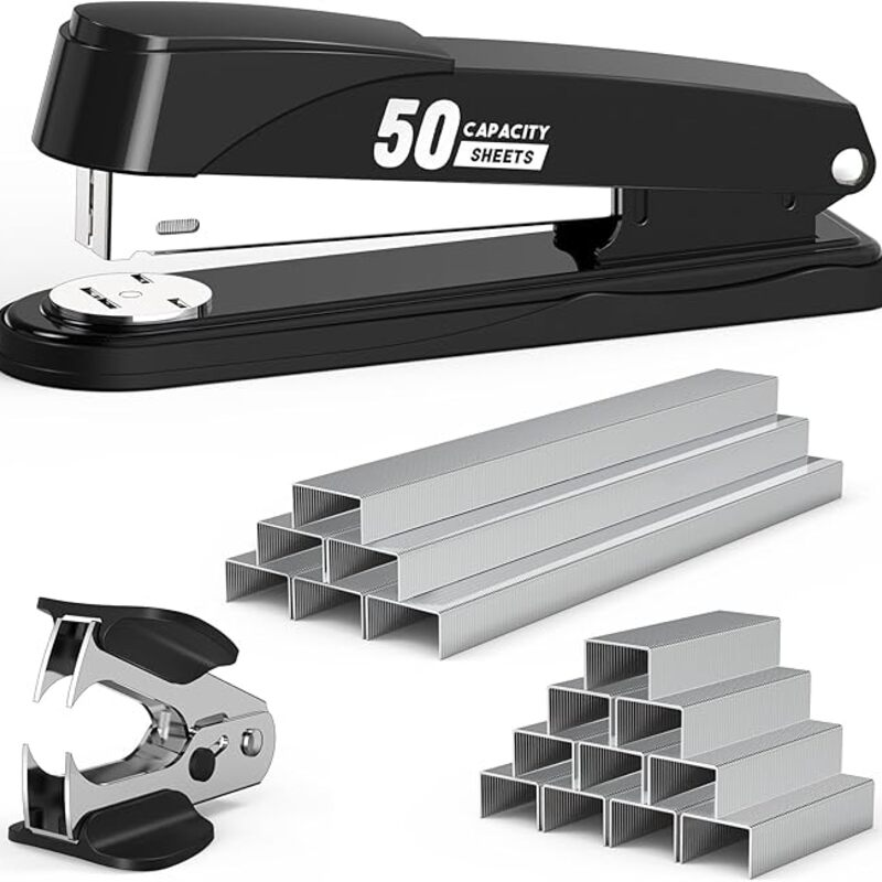 Metal Stapler Heavy Duty 50 Sheet Capacity with 1750 Staples