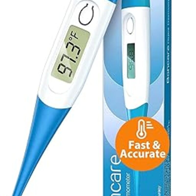 Boncare 10 Seconds Oral Thermometer for Adults and Kids -