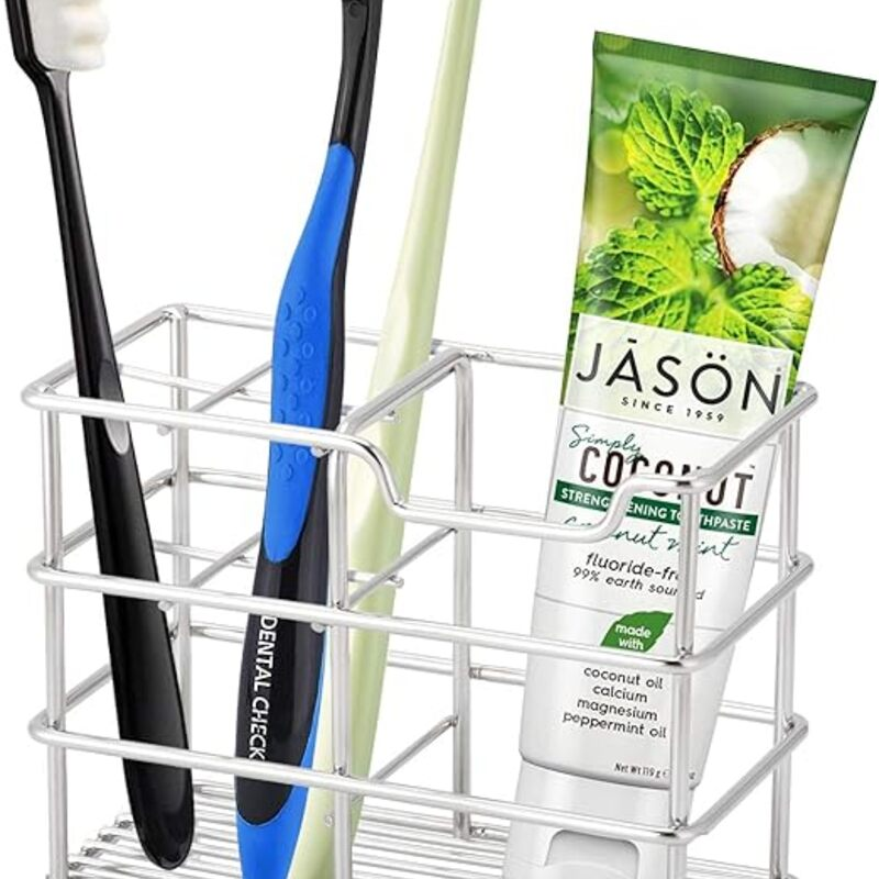 Urbanstrive 304 Stainless Steel Bathroom Toothbrush Holder