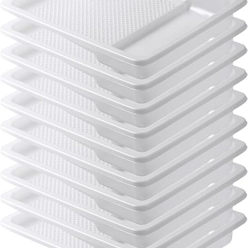 Bates Choice- Paint Tray Liner, White Paint Pans Trays,