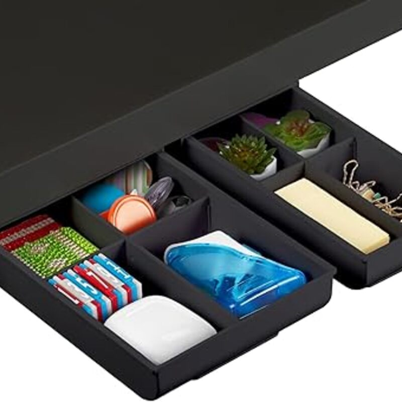 Bostitch Konnect Under Desk Drawer, Self-Adhesive Slide