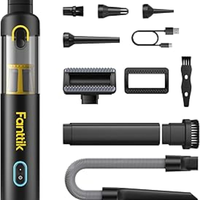 Fanttik Slim V8 APEX Car Vacuum, 4-in-1 Portable Mini