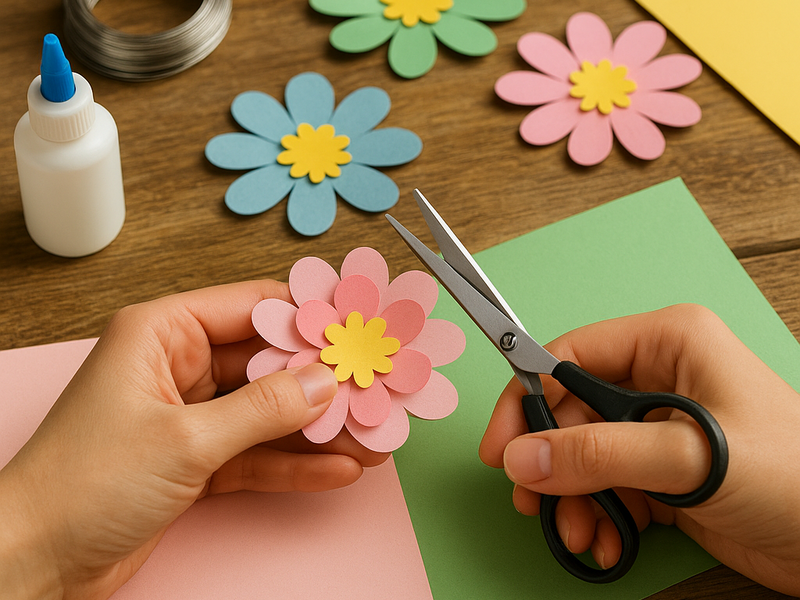 How To Make Paper Flowers